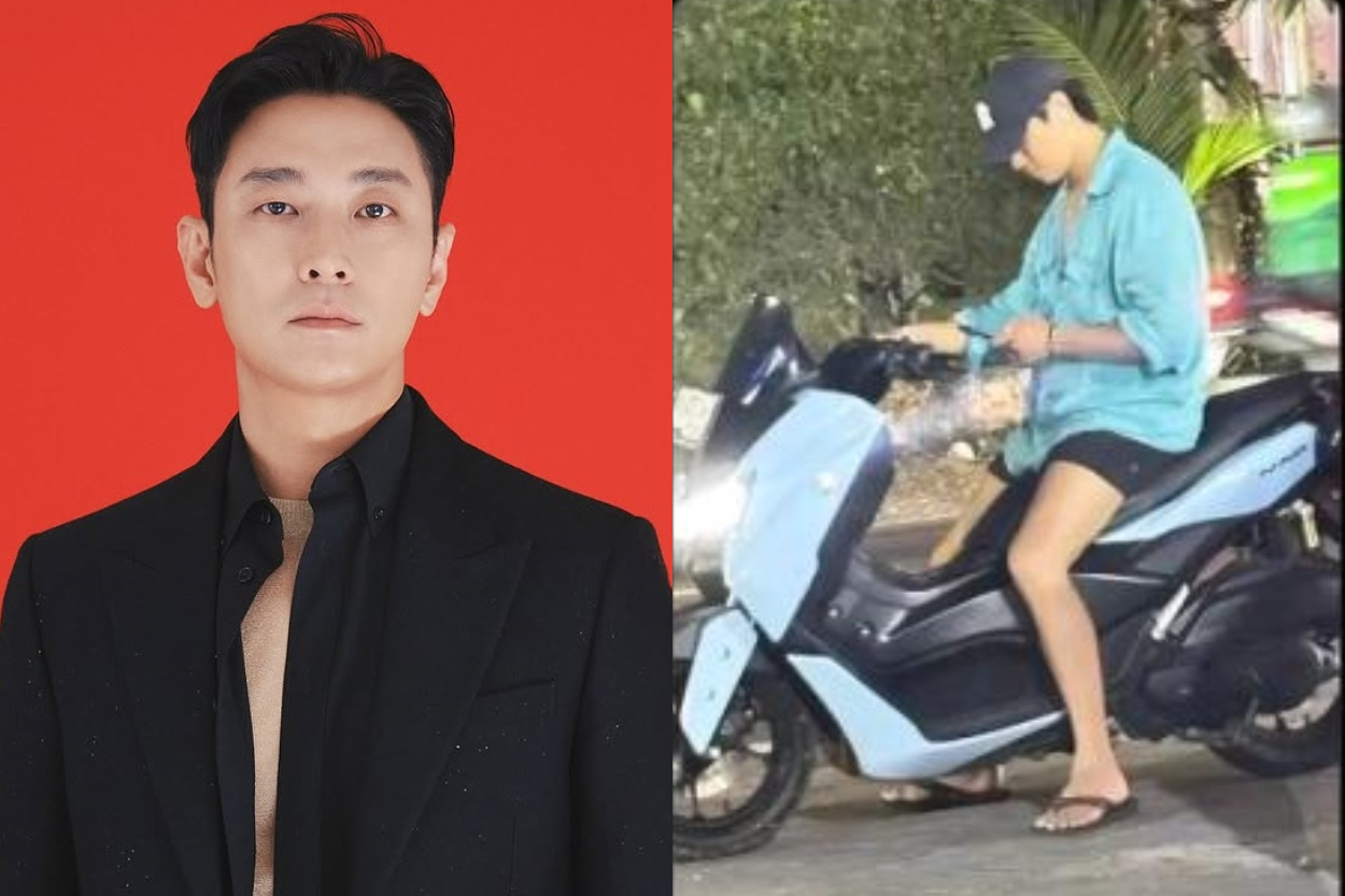 Ju Ji Hoon Viral Liburan di Bali: Naik Yamaha NMAX Pakai Sandal Jepit hingga Isi Bensin Eceran