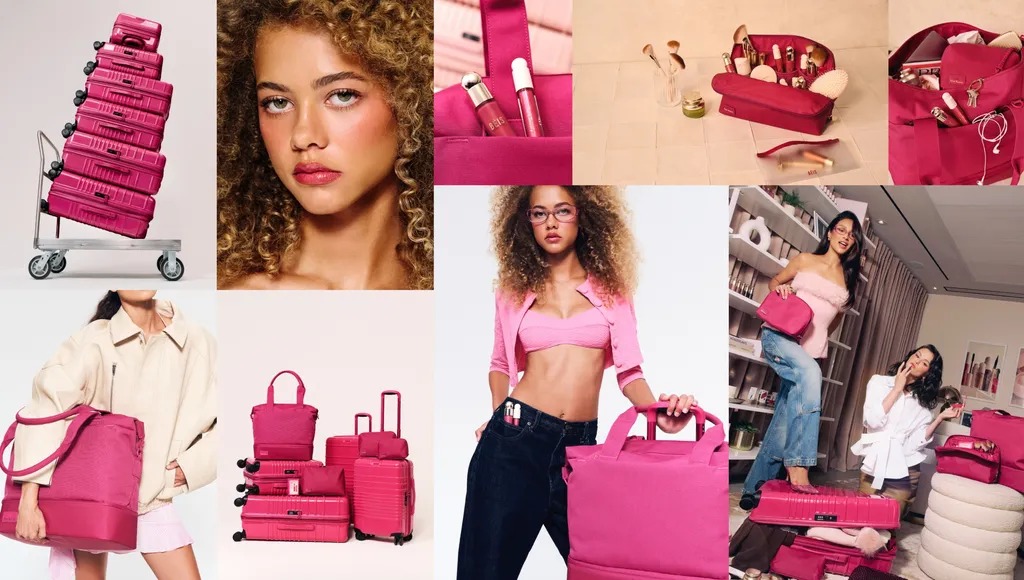 BEIS x Rare Beauty Rilis Koleksi Travel Raspberry: Ada Koper hingga Makeup, Beli Sekarang!