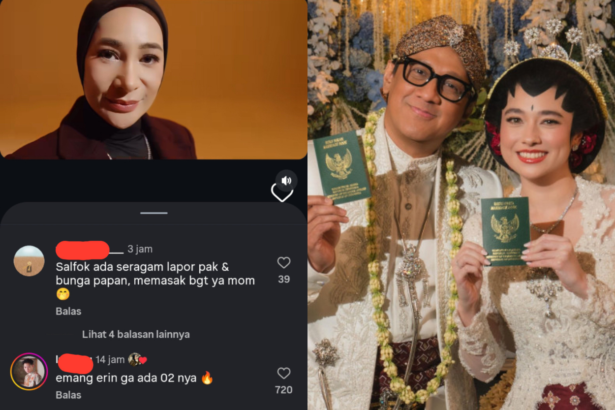 Erin Anthony Sindir Andre Taulany Lewat Iklan Sosis? Ada Seragam Lapor Pak hingga Surat Tanah Bikin Salfok!