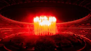 Konser Kanye West di GBK Bi...