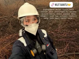 Terjun ke Lokasi Karhutla, ...